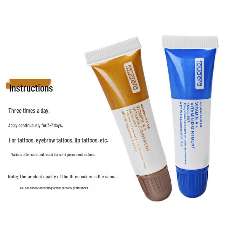 AD Oil Embroidery Repair Gel for Eyebrow, Lip, and Eyeliner Tattoo Care