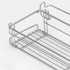 Folding Hanger Compact Foldable Stainless Steel Outdoor Picnic Table Organizer Storage Basket BBQ Accessories