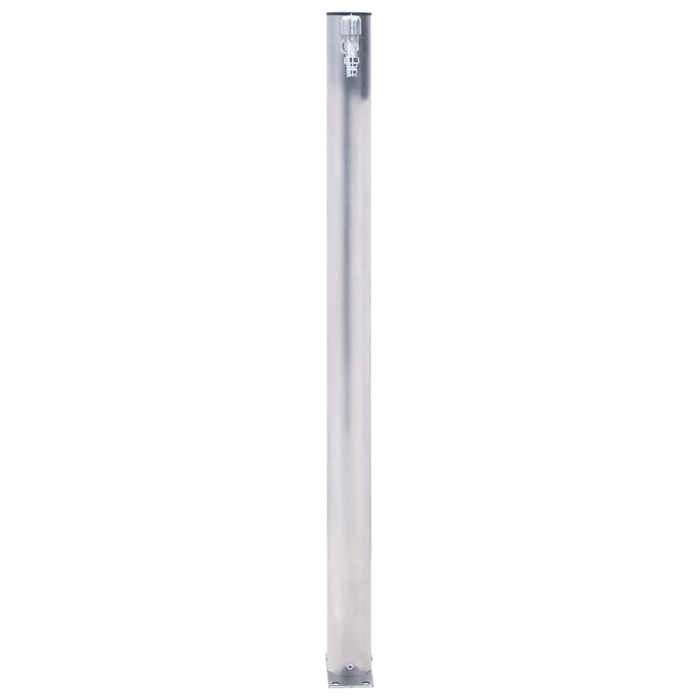 Colonne à eau de jardin - Inox - 100 cm - Robuste - Résistant à la corrosion - Pratique