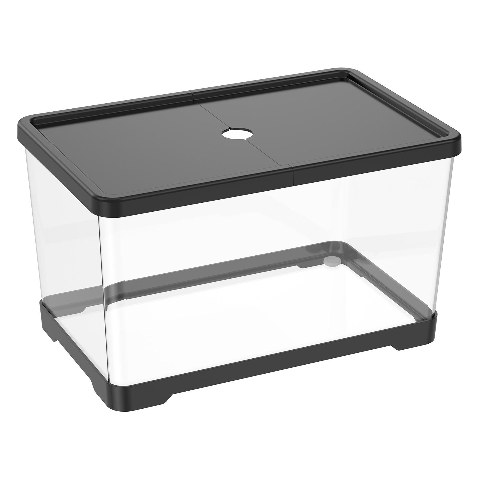 Transparent Fish Tank Aquarium with cover