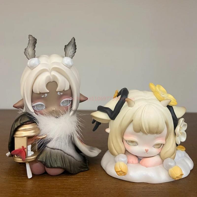 Latest Official Ninimo Nini Mo Cloud Seasonal Words Series  Cute Trendy Anime Figuresr Desktop Decoration Christmas Gifts