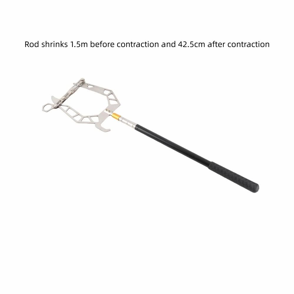 Long Distance Boat Hook Telescopic Threader Tool Stable Grip Berthing Tool  Dock Mooring