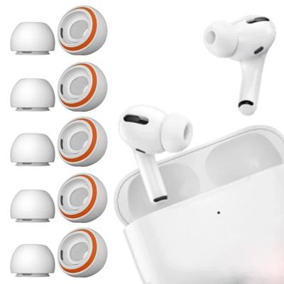Pro Apple AirPods Pro 2 1 Náhradní nástavce do uší z paměťové pěny Silikonové polštářky do uší Náhradní náušníky do sluchátek Krytky zátorek do uší