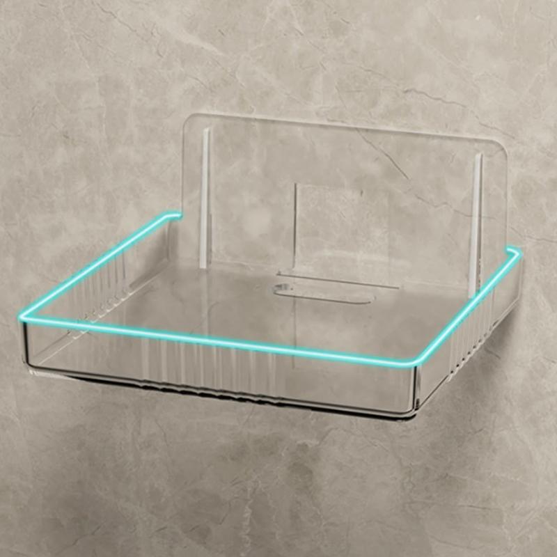 Wandhalterung für Überwachungskameras, Mini-Lautsprecher, Wandregal, Ausstellungsregale, transparenter Halter, schwimmendes Lagerregal