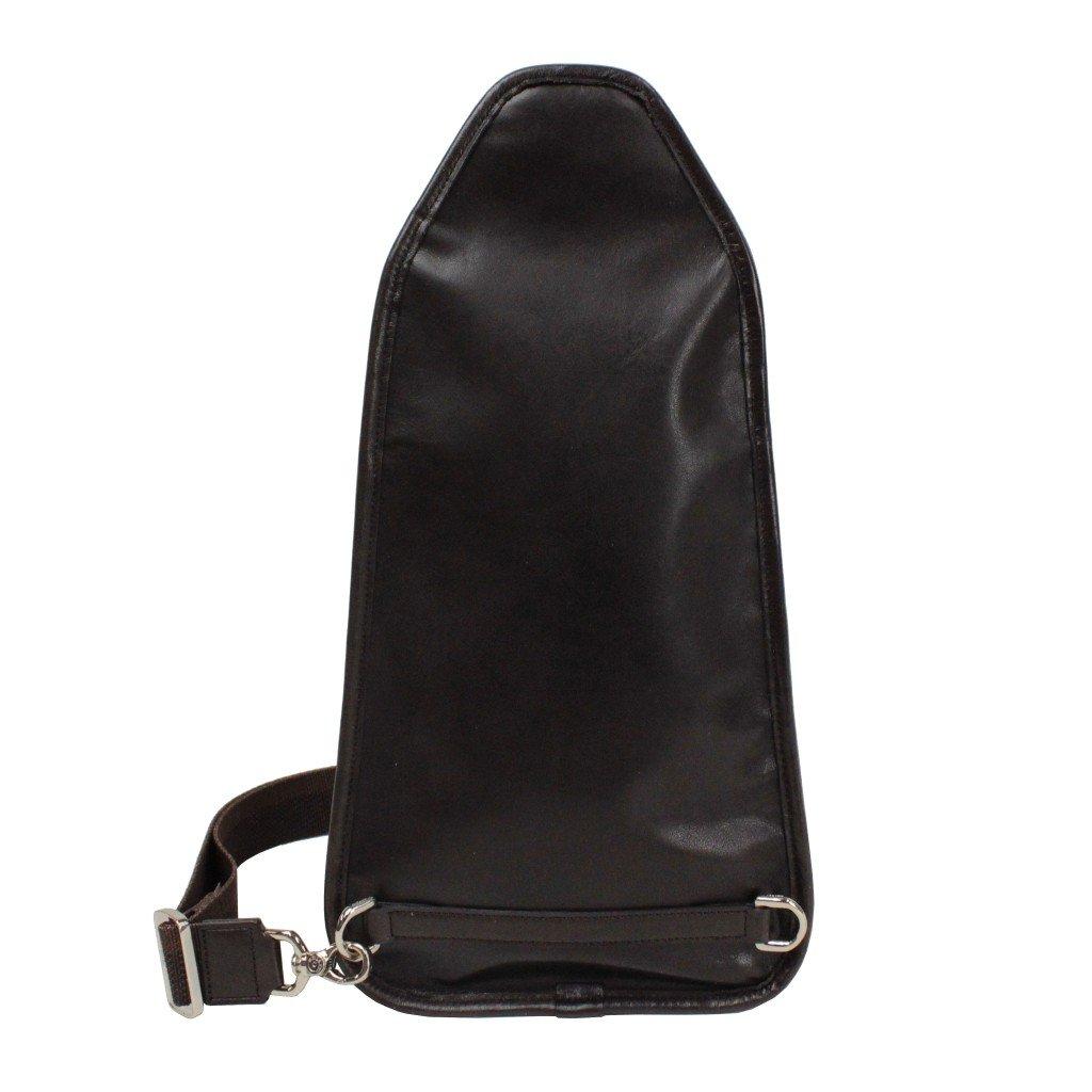 Shoulder Bag Antique Leather Black [Aniari] 01-07004
