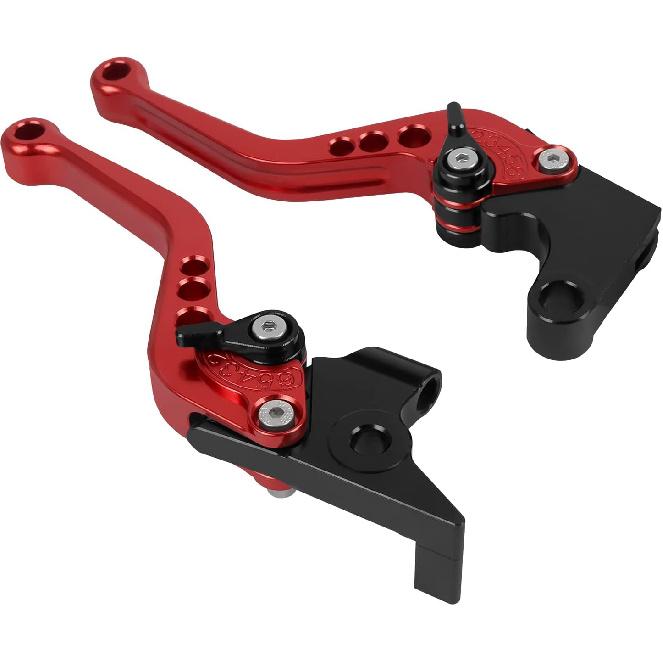 Short Brake Clutch Lever Sets CNC Aluminum Compatible with MSX 125 GROM 2013-2023 / MSX125SF 2016-2023/ CBR500R/CB500F/X 2013-2019 Motorcycle