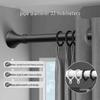 Yuanzu No-Drill Telescopic Curtain Rod