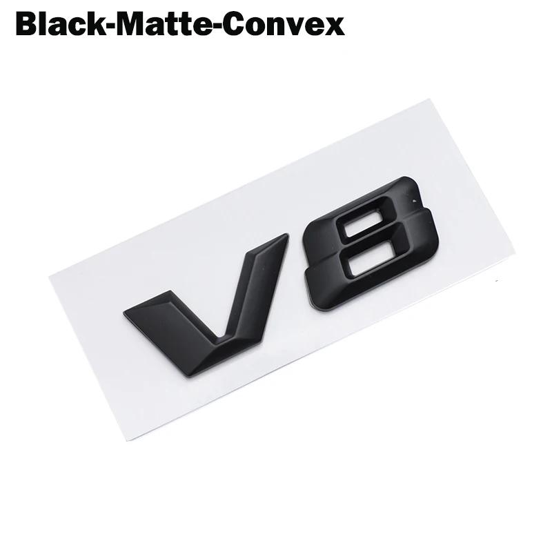 3D ABS Chrome Letters Car Fender Badge Sticker V12 V8 Emblem Logo For Mercedes Maybach S600 W222 S500 W140 CL600 M275 CLS63