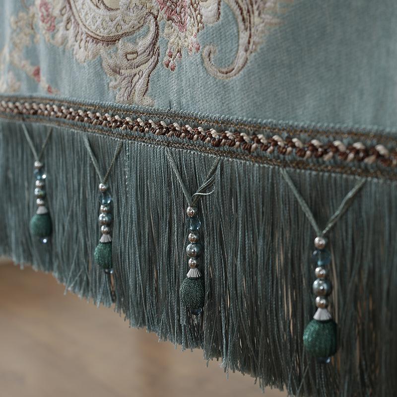 European Dining Table Cloth Coffee Table Towel Tv Cabinet Shoe Cabinet Cover Towel Table Flag Non-Slip Chair Seat Cushion Chair Back Towel Cover