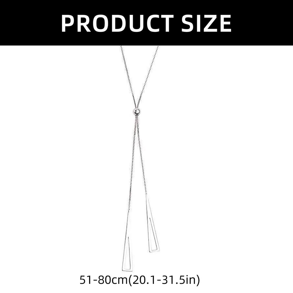 Colier elegant cu două straturi, din aliaj rezistent, pentru femei la modă și uz profesional zilnic.