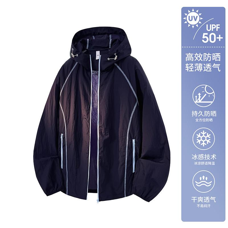 Sunscreen clothing women's 1011 summer new upf10 + outdoor UV protection sunscreen clothing loose and light jacket