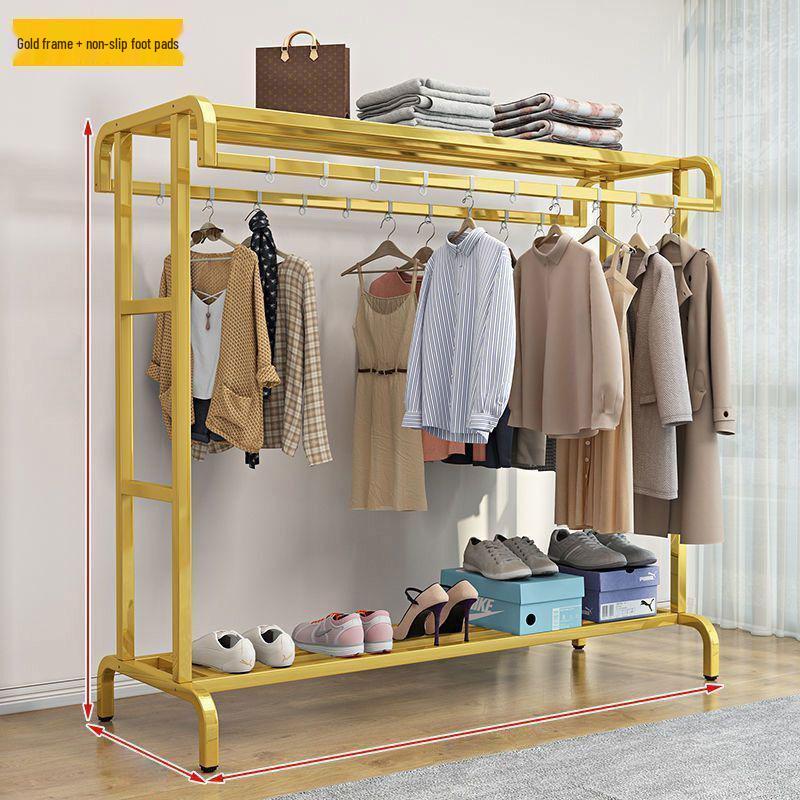 Vertical Clothes Drying & Coat Rack for Balcony or Bedroom
