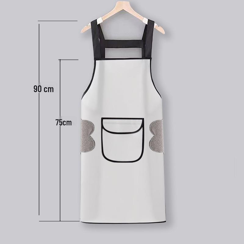 Waterproof Oil Apron - Adult Size for Kitchen, Seafood Cooking, Dishwashing, and Restaurant Work