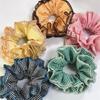 Multicolored Retros Head Rope Temperament Ladies Hair Ties Scrunchies Ties During Work Or School