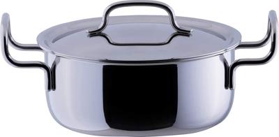 Marmite Miyazaki Seisakusho GEO 16cm Fabriquée au Japon Compatible IH Compatible tous feux Garantie 15 ans Deux anses GEO-16T