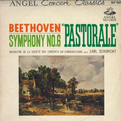 LP Record SCHURICHT, PARIS CONSERVATOIRE ORCH - Beethoven: Symphony No. 6 In F Majo XLP1034 ANGEL Japan Classical Used