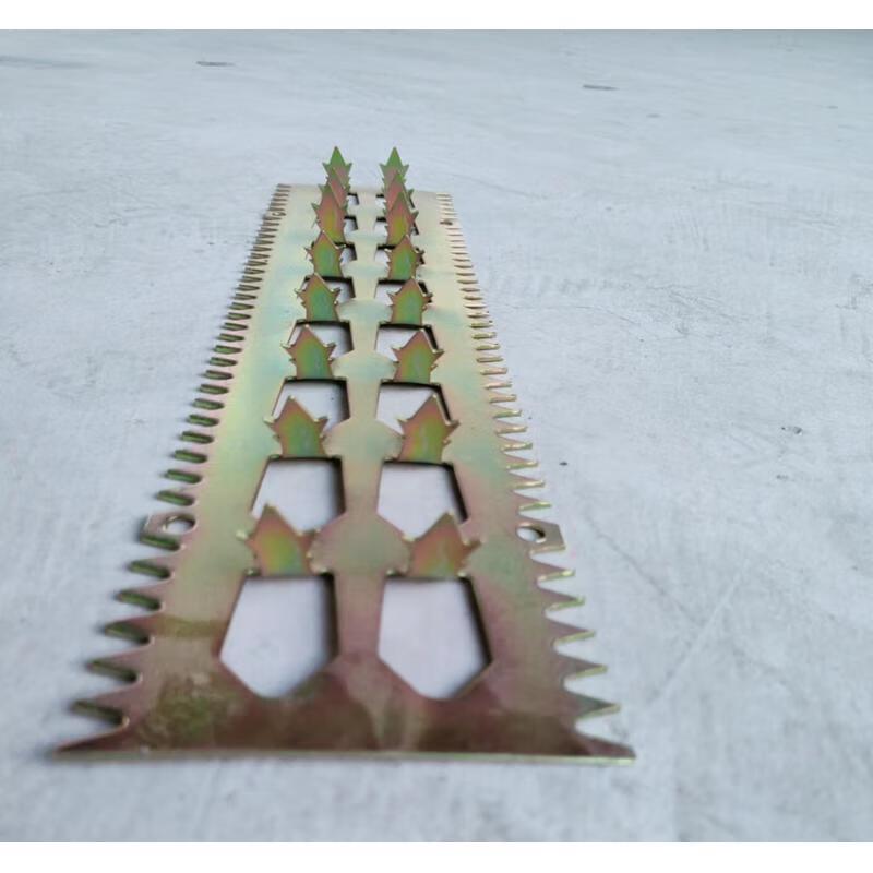 Galvanized Anti-Climb Security Spikes