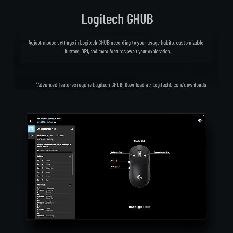Logitech G PRO X SUPERLIGHT 2 Draadloze Gamingmuis