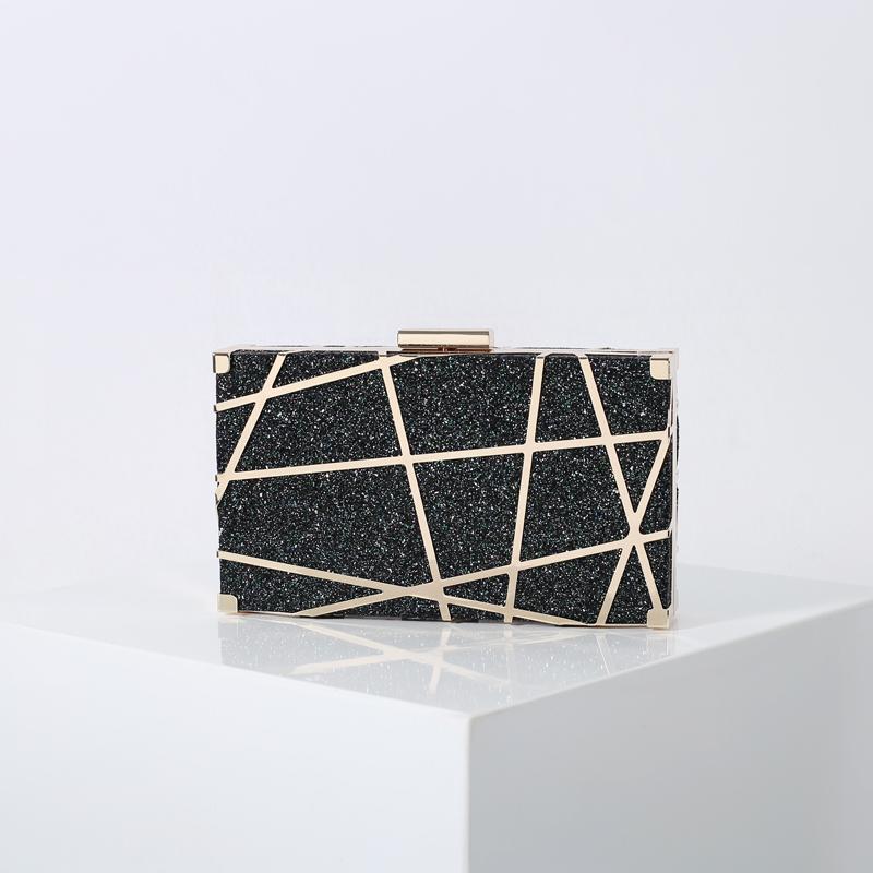 

Black Cutout Evening Clutch Luxury Designer Wedding Party Bag Crossbody Shoulder Handbags Small Cosmetic Wallet Phone Purses темно-зеленого