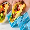 4Pcs Plastic Taco Holders Wave Shape Pie Tray Holder Large Mexican Roll Rack  Burritos