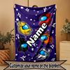 Custom Name Personalized Among Us Print Blanket, Home Decor, Bedroom, Sofa, Camping, Couch, Gifts for Birthday ChristmasEnthusiasts