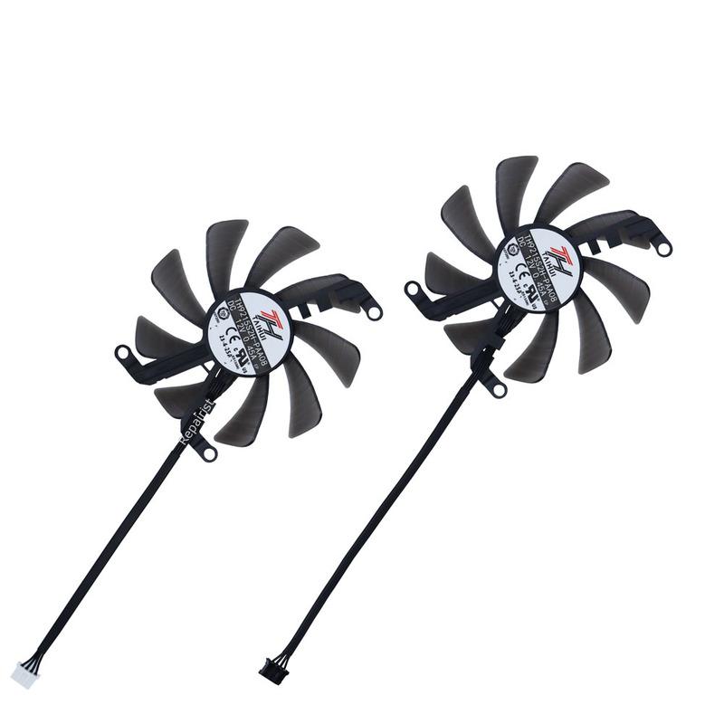 Video Card Fan Graphics Cooler For Palit RTX3060 RTX3060Ti Dual OC V1,For RTX 3050 3060Ti Dual OC,FD9015U12S,TH9215S2H-PAA08