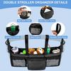 Double Stroller Organizer - Double Stroller Caddy Organizer Compatible with Bob Double Stroller Double Jogging Stroller Accessories with Cooler