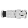 10pcs BNC Compression Male Connector FR Coaxial Q9 Adapter for RG59 CCTV Systems