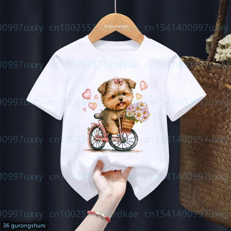 2024 Summer Fashion Boys T-Shirt Funny Cartoon Gecko'S Garage Print Children'S Clothing For Kids Tshirts Girls New Clothing Tops