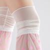 Knee High Loose Socks Foot Cover Korean Style Mesh Boots Cover Bow Lace Leg Sleeve  Streetwear