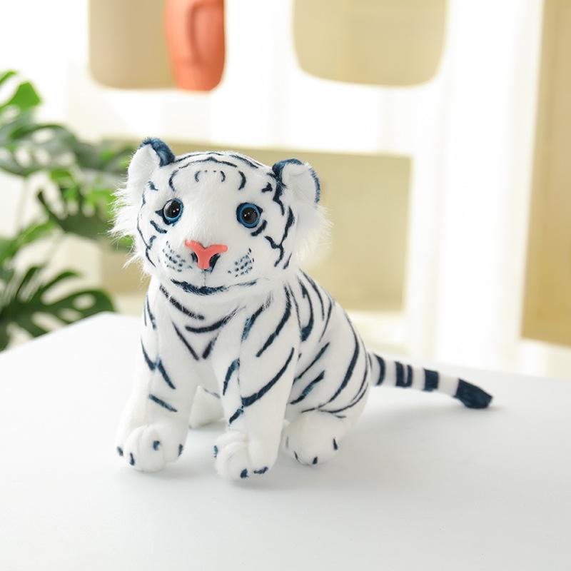 

Милая имитация желтого тигра кукла плюшевая игрушка сибирский тигр кукла детская компания успокаивающая кукла 20cm