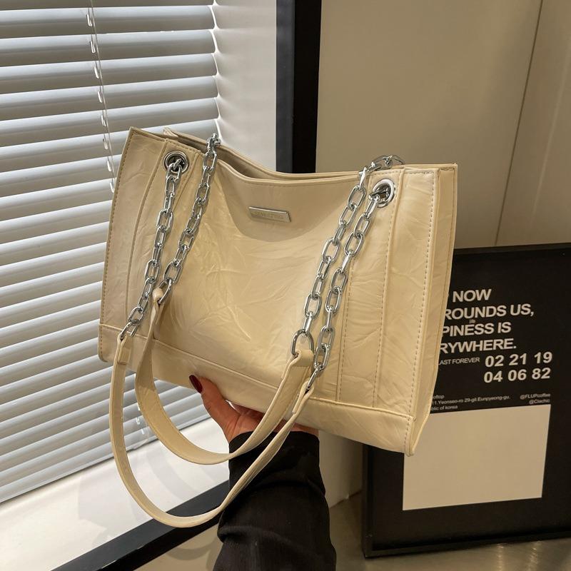 Fashion New Tote Bag Women's Trend Casual Versatile Women's Bag Simple Large Capacity Shoulder Bag