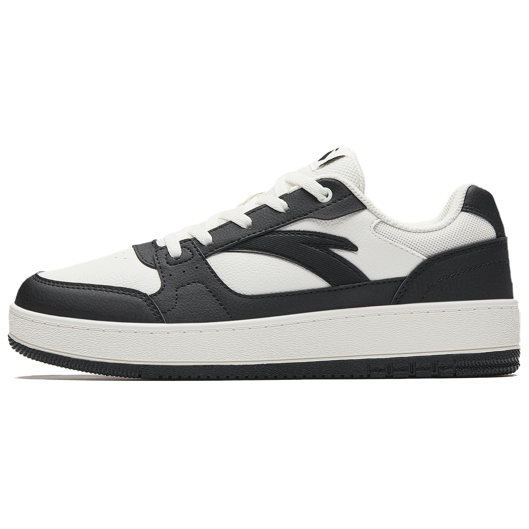 

New Anta Original 2 Wear resistant And Lightweight Low top Skateboard Shoes Women s Black White 922548068-5 39