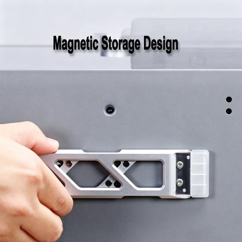 Lehký CNC slitina 3D tiskárna Škrabka s magnetickým držákem, Bezpečný a nepoškozující nástroj pro odstraňování výtisků z 3D tiskových desek