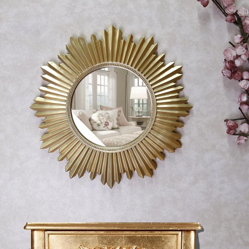 Armanda Wall Mirror In Gold Color