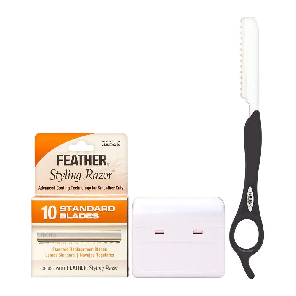 

FEATHER Styling Leather, Regular Type, Black, SR-BB