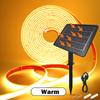 DC24V Solar COB Neon Strip IP68 Waterproof 320Leds/M Red/Yellow/Blue/White Flexible Ribbon Rope Light Dimmable Linear Lighting