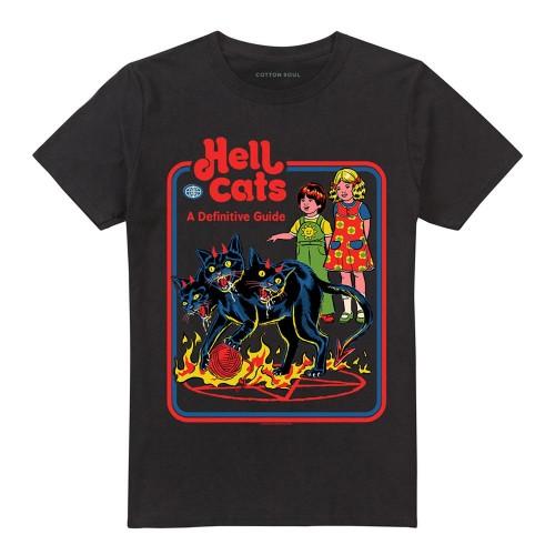 Steven Rhodes Unisex Adult Hell Cats T-Shirt