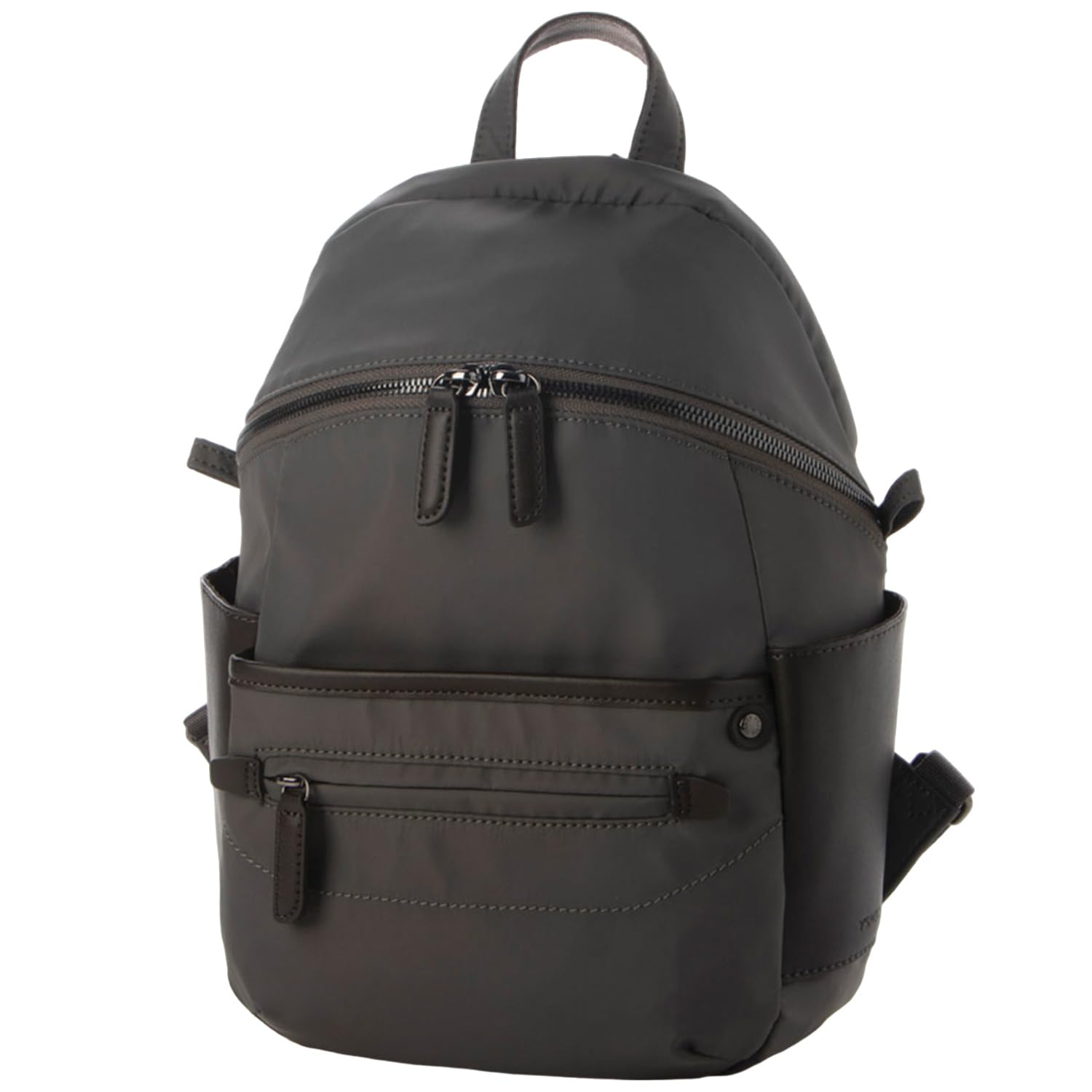 

Рюкзак Taffeta x Recycled Daily Mini Backpack 2002705 Темно-серый [Isaac] [Нейлоновая кожа] Женский (15)