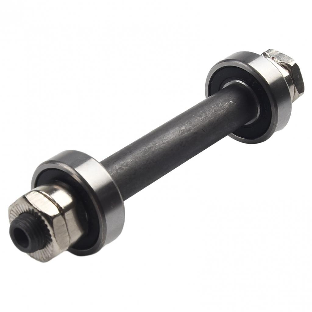 Steel Axles Bearing Bicycle Bike Cycling Hollow Axle