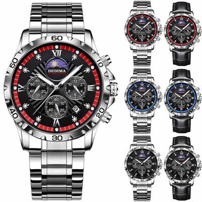 Erkekler için Su Geçirmez, Işıklı, Koşu ve Alarm Özellikli Saat