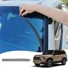Non-destructive tallation Black Front Glass Sealing Tape Non-destructive Application Professional Appearance