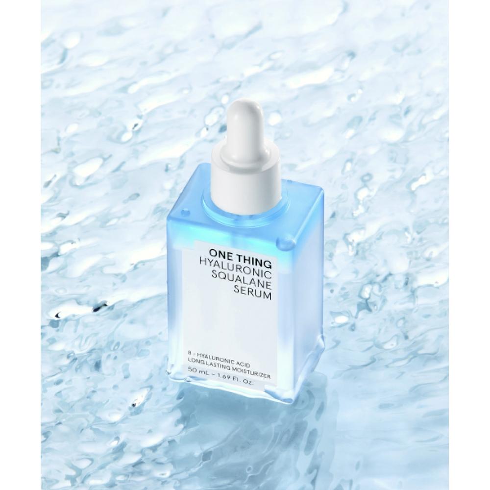 Onething [2pack] Hyaluronic Squalane Serum 50ml 2+ [free] Cream 15ml