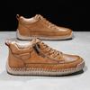 Womens/Men's Leather Shoes Large Casual Shoes Sports Men's Fashionable Casual Leather Shoes