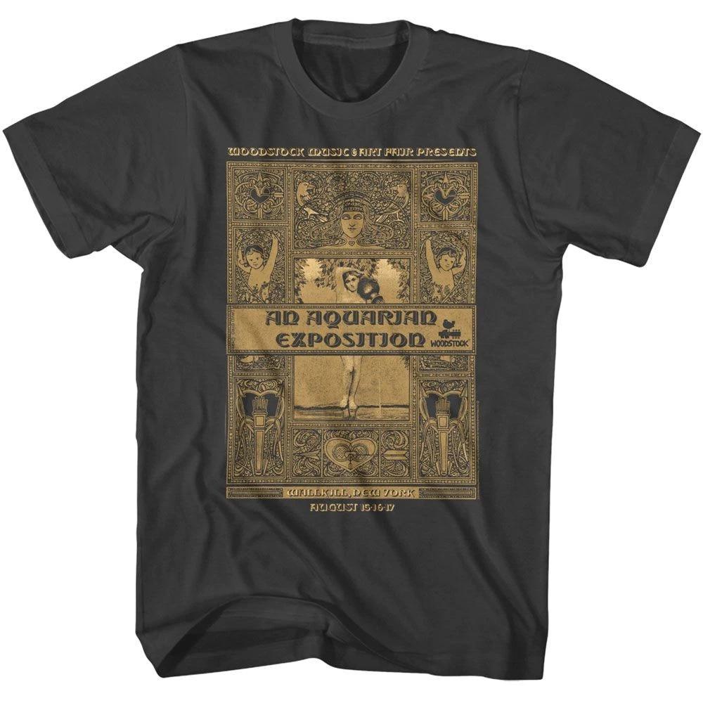 Woodstock Aquarian Expo Smoke Solid Short Sleeve Children s T-shirt 160