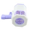 69 Holes Bubble Machine Toy Pink Lighting Handheld Automatic Bubble Blower for Children Kids Purple