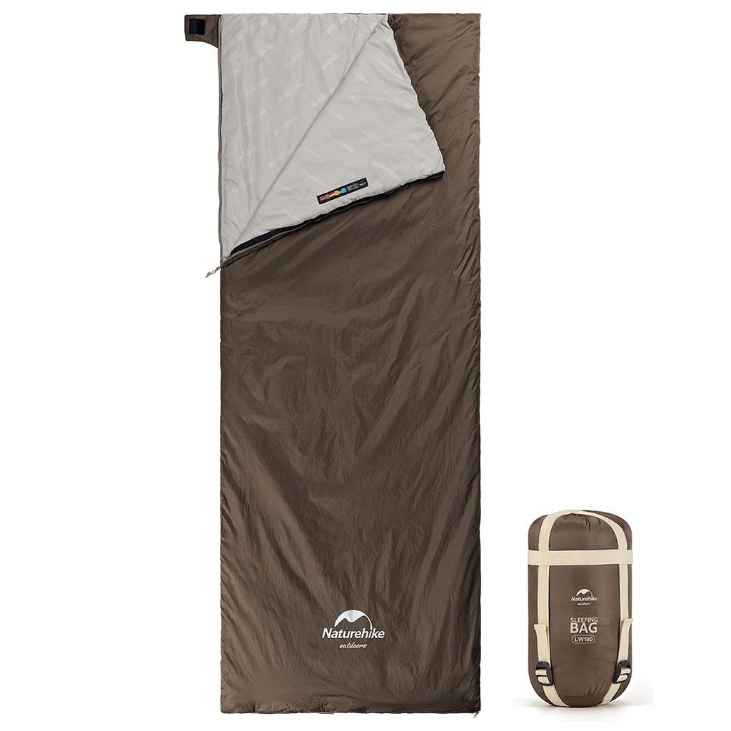 Naturehike Sleeping Bag, Sleeping Bag, Outdoor Camping, Compact, Ultra Lightweight, Envelope Type, Connectable, For 2 People, Water Repellent, Heat