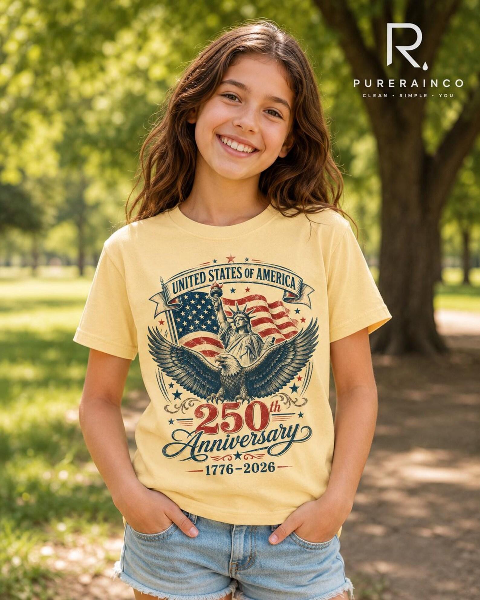 USA 250th Anniversary Shirt, Patriotic Statue Of Liberty T-Shirt, 1776 2026 Gift S