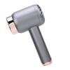 Cordless Ionic Hair Dryer Portable Stylish Hot Cold Wind Blow Dryer for Home and Travel Dark Gray
