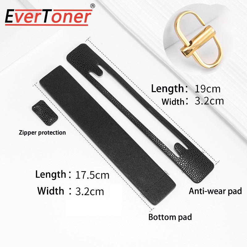 EverToner Anti-wear Sheet For Woc Bag Hardware Buckle Corner Protector Bag Inner Support Bottom Pad Bag Accessories